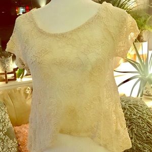 Sans Souci Floral Lace Top